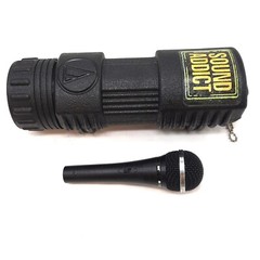Audio-Technica Bark Sound Addict Microphone w/ Cord & Hard Case TESTED & WORKING
