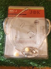 JOK MIC-J Headset Microphone w/ D4 Connector – NEW