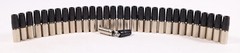 (Lot of 30) Mini XLR 3-Pin Male Microphone/Mic Audio Connectors