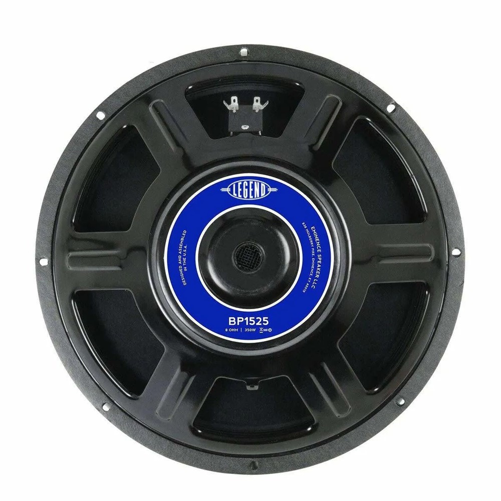 Eminence Legend-BP1525 15″ Bass Guitar Speaker, 350 Watts at 8 15 Inch, Black