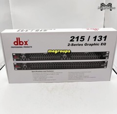 DBX 215 DUAL CHANNEL 15 BAND GRAPHIC EQUALIZER New