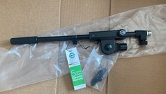 K&M 21140 Two-piece Telescopic Mic Stand Boom Arm with 5/8″ Thread – Black