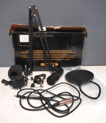 ZINGYOU Condenser Microphone Bundle BM-800 Mic Kit w/ Adjustable Mic Suspension