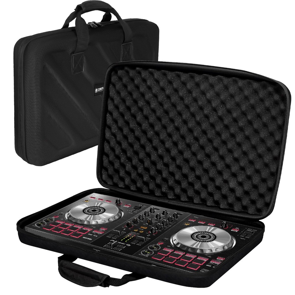 Hard Case with Pioneer DJ Controller DDJ-FLX4/DDJ-400/DDJ-SB2/DDJ-200/DDJ-SB3…