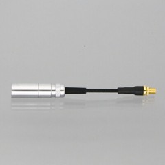 Mini-XLR 3Pin TA3M plug to Microdot 3″ audio RF cable for Microphone headphone