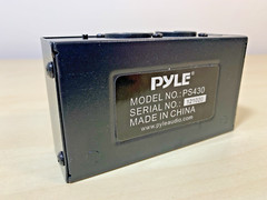 PYLE PS430 Compact 1 Channel 48V Phantom Power Supply for Condenser Microphone