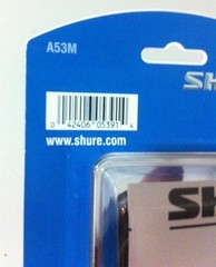 Shure A53M ShockStopper™ Isolation Mount for SM63, SM81, Other Microphones