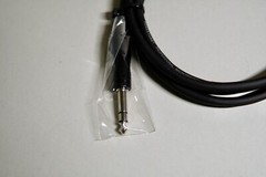 Interconnect Cable: 1/4 inch TRS Male to Male-6ft-Pearstone-24 Gauge-New in pkg
