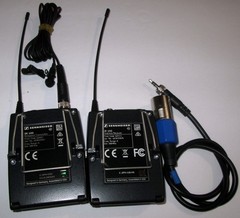SENNHEISER SK 100 G3, EK 100 G3 A band ME-2 Wireless Transmitter & Receiver