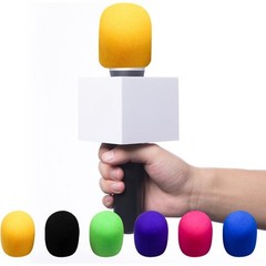 Colorful Washable Foam Microphone Cover Windscreen 6 Colors for Most Standard