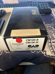 CAD CM-100B hanging choir mic, 30 ft hang length, made in USA, Black Cardioid