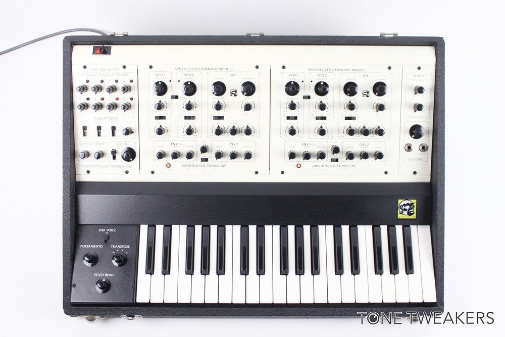 Oberheim 2 Voice TVS-1 synthesizer *REFURBISHED* sem 4 PRO VINTAGE SYNTH DEALER
