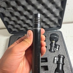 Nady Drum Microphone 7 Piece Set – DM70 DM80 CM88 Dynamic Black with Storage Box