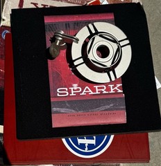 Blue Spark Condenser Microphone Cardioid XLR Studio Recording Orange