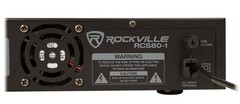 Rockville Commercial Amplifier+4) 5.25″ 2Way Black Ceiling Speakers 4 Restaurant