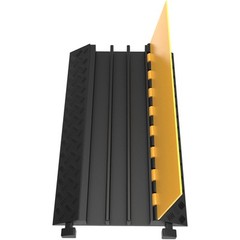 VEVOR 3 Channel Cable Ramp Protector Cable Cover 6600 lbs Capacity Heavy-Duty