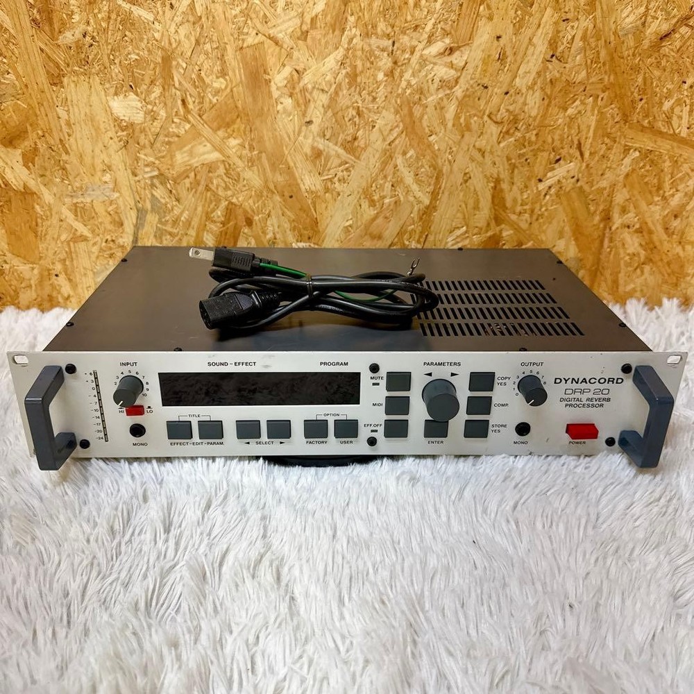 Dynacord DRP20 Digital Reverb Effects Processor Rack Japan #641