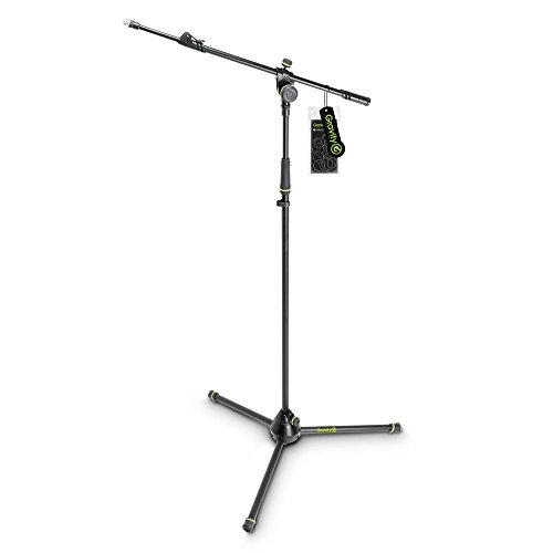 Gravity GMS4322B MS 4322 B Microphone Stand with Folding Tripod Base & 2-Point