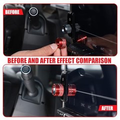 Centre Console Sound Volume Knob Trim Cover Compatible with 2024 2025 2026