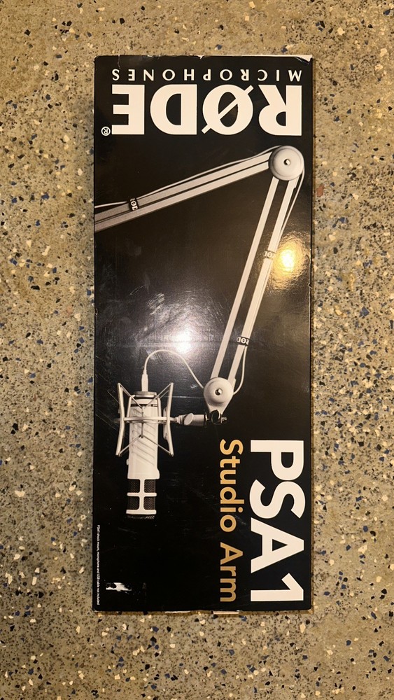 Rode PSA1 Microphone Studio Arm – Black