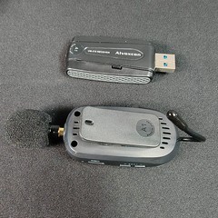 Alvoxcon UM310 Pro USB Wireless Microphone UHF Transmitter Receiver Working