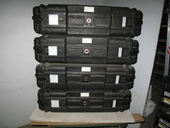 Rackmount 03U x24 ECS Loadmaster Composite Shockmount Shock Rack Mount Hard Case