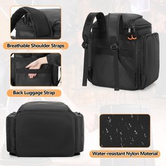 Travel Backpack For Bose S1 Pro Portable Speaker With Storage Pockets