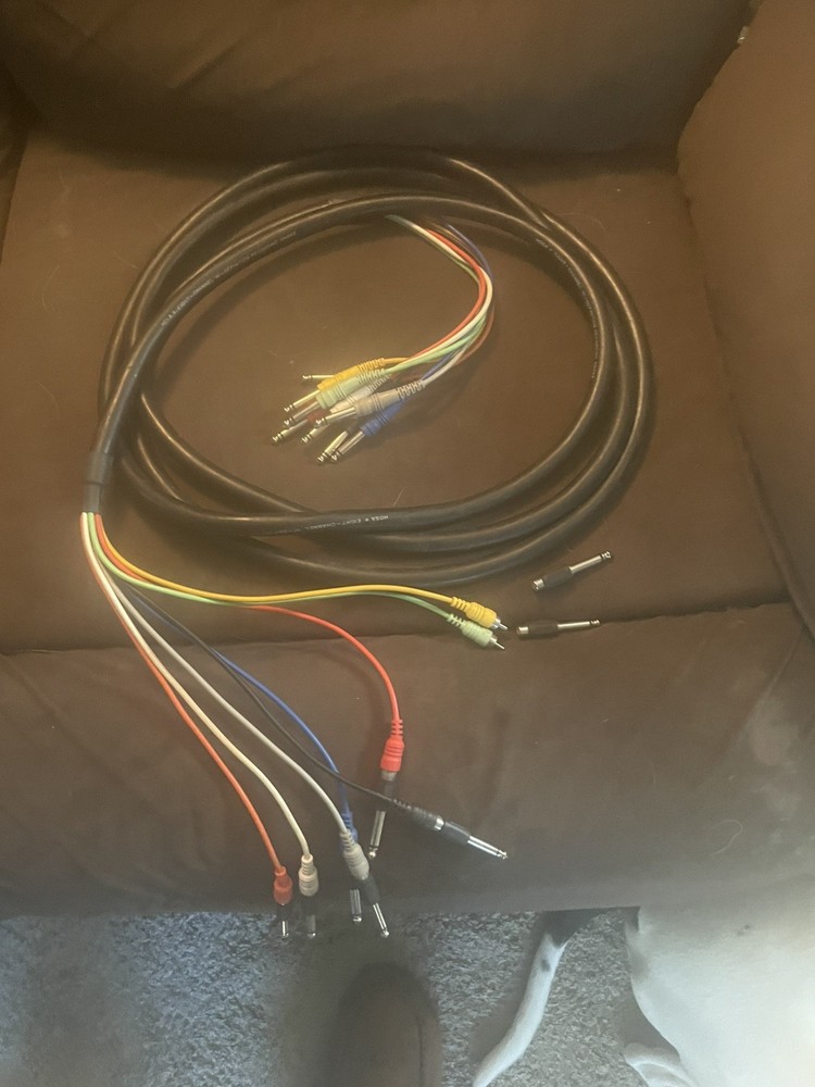 Hosa 1/4″-1/4″ 8-Channel Recording Snake 20 Ft