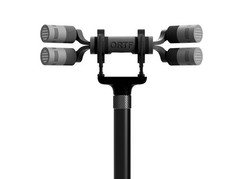 Double ORTF mount for Schoeps Capsules with NBob active connectors