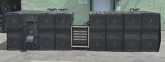 (8) JBL VTX G28 Dual 18″ 8000W Subwoofer (1) CROWN 12000HD AMP (TRUEHEARTSOUND)