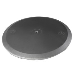Gravity GSSPWBSET1 DJ Pro Audio Loudspeaker Stand w Base Cast Iron Weight Plate