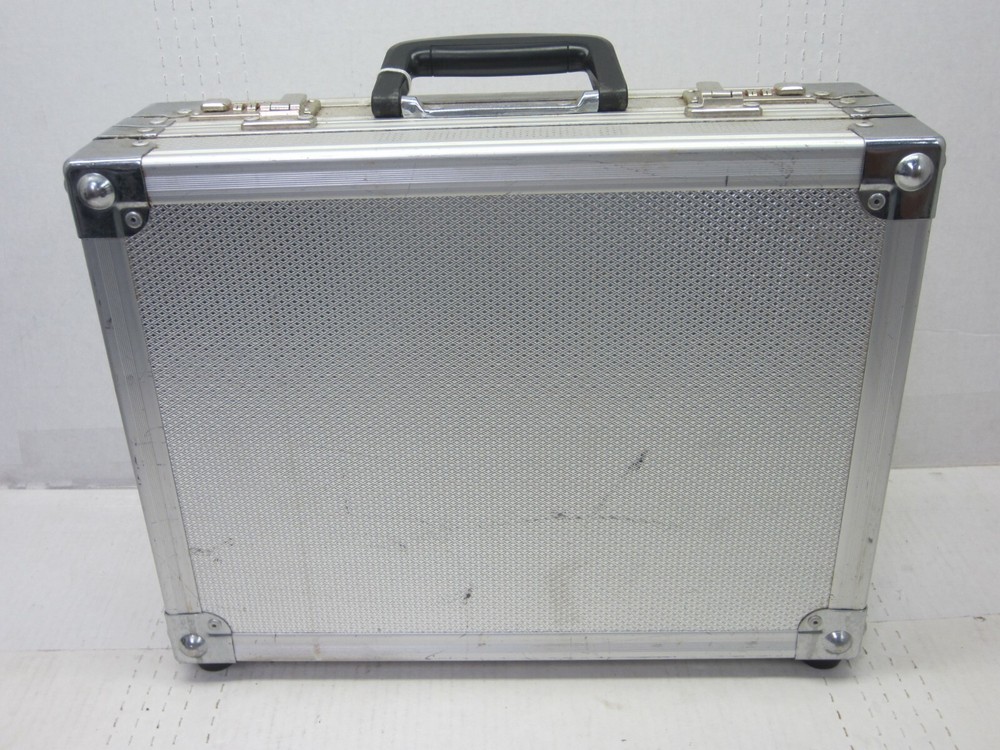 Stainless Steel Transport Case w/ Combination Lock Unset