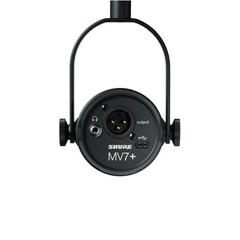 Shure MV7+-K Podcast Microphone