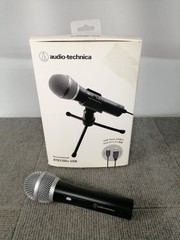 AUDIO-TECHNICA ATR2100X-USB Handheld Cardioid Microphone, Good Condition F/JPN