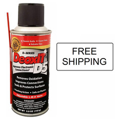 Caig DeoxIT® D5S-6-LMH – Original Can w/ LMH Spray Valve – 5% Solution – 5 oz