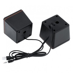 Mini USB Power Computer Speakers Stereo Full-Range 3.5mm Jack for PC Phpone