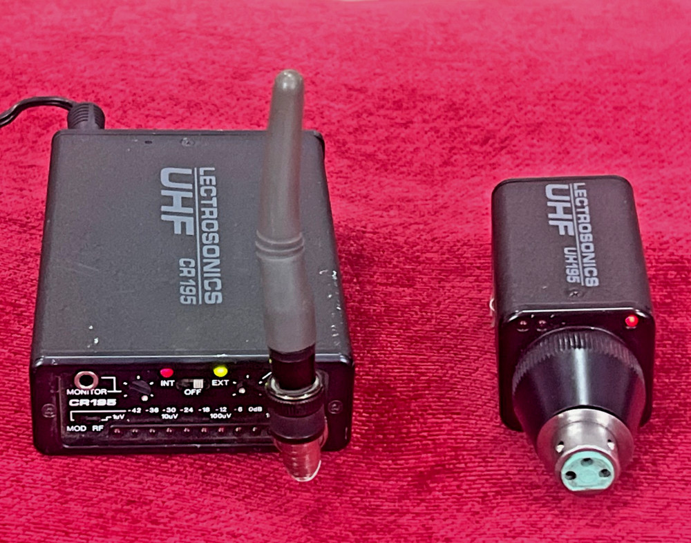 Lectrosonics CR195 & UH195 Receiver & Plug 558.000MHz