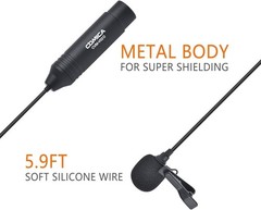 Omnidirectional Lav Mic for Camcorders