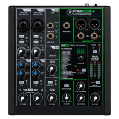 Mackie ProFX6v3 6-Channel Analog Mixer with Onyx Mic Preamps, Effects and USB