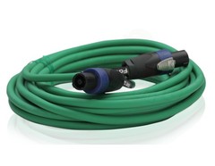 Speakon Cables 25 FT 2 PACK 12 AWG Wires -FAT TOAD Speaker Cords Pro Audio Stage