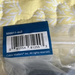 NEW Cable Matters 2pk Premium XLR to Cables – 6ft, Male Female 6 Feet UNOPENED
