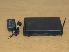 Samson Stage 55 Wireless Microphone Receiver SR55 & ST5 Belt Pack – READ DESCRIP