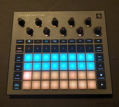 Novation Circuit Rhythm Sampler & Sequencer Battery Powered 32 Pads MIDI Effects