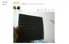 8 pcs Acoustic panel soundproof foam Adhesive for studio theatre KTV 12″*12″*1“