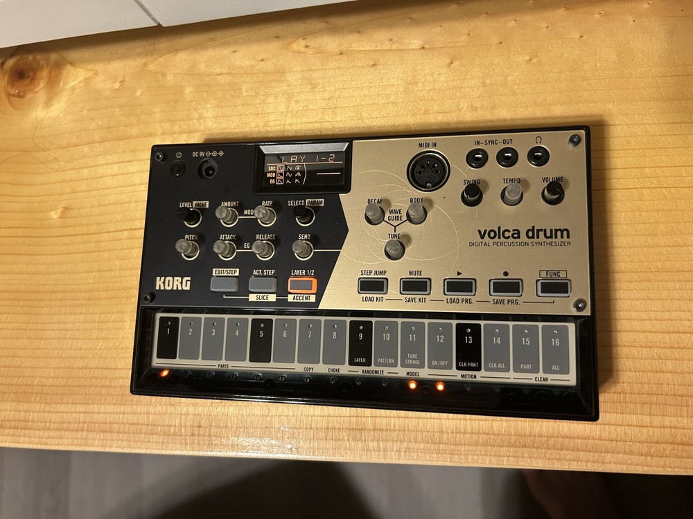 KORG volca drum Digital Synthesizer Drum Machine