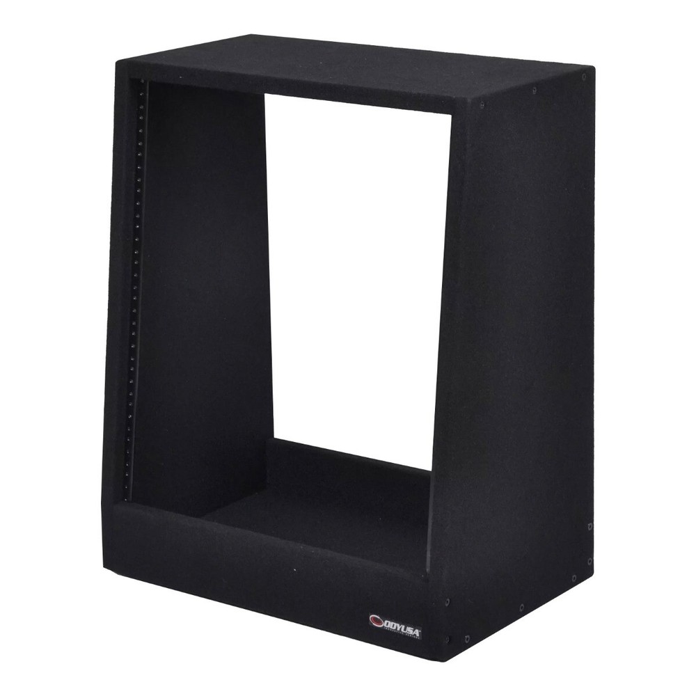 Odyssey CRS12SS 12U Carpeted Pro Audio Studio DJ Rack Unit idjnow