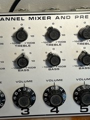 Vintage 1970’s Tapco 6000 Mixer Pre Amplifier Amp EV – Great Condition – Works