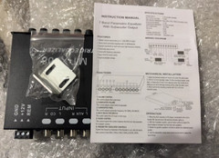 MT-X708 7-Band Parametric Equalizer – 12V Car Audio EQ with Sub Control