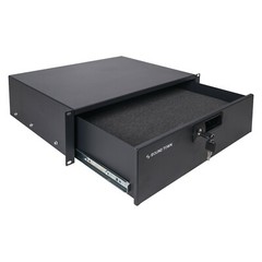 OPEN BOX: Sound Town 19-inch 3U Locking Rack Drawer Protection Foam (STRD-3D-R)