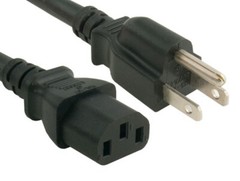 6ft 3 Prong AC Power Cord / Cable for Akai MPC2000 and 2000XL Samplers – NEW